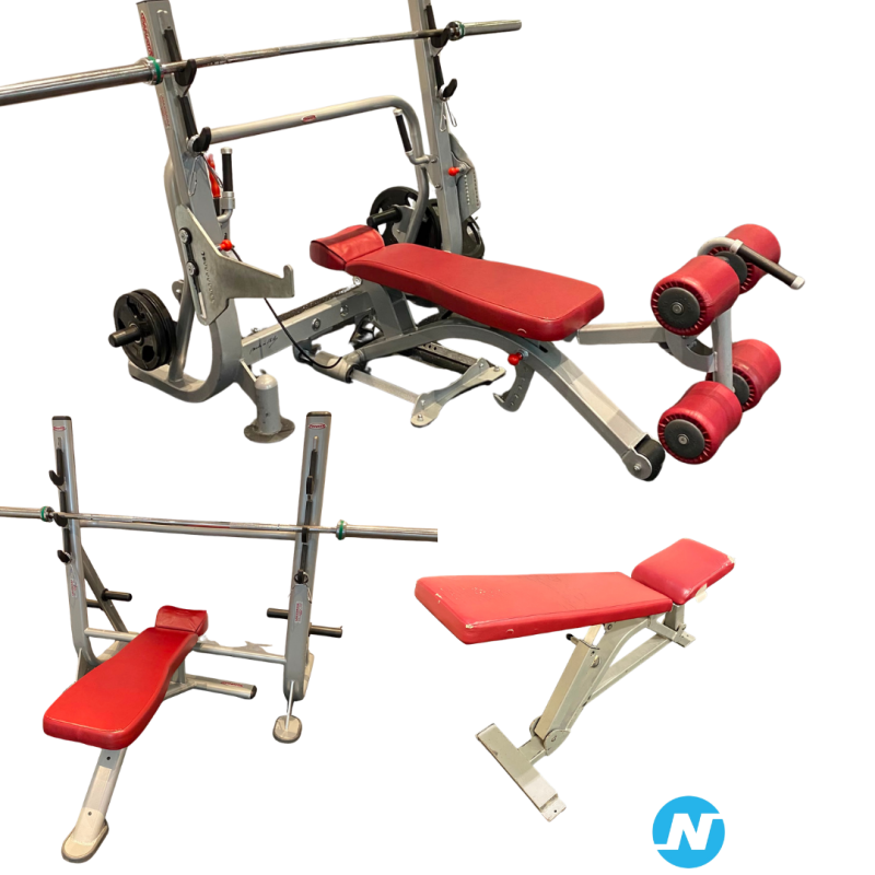 lot bancs musculation Panatta