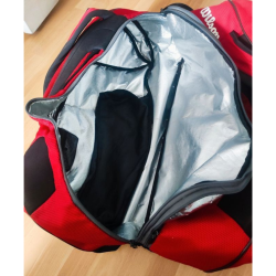Sac de tennis Wilson rouge RF DNA 15 Thermoguard
