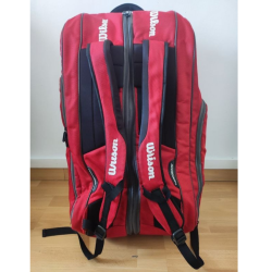 Sac de tennis Wilson rouge RF DNA 15 Thermoguard