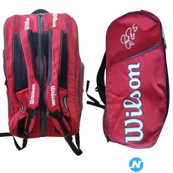Sac de tennis Wilson rouge RF DNA 15 Thermoguard