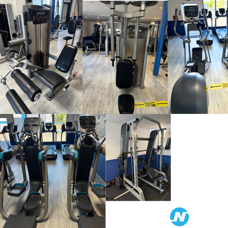 lot complet de matériel de fitness professionnel PRECOR