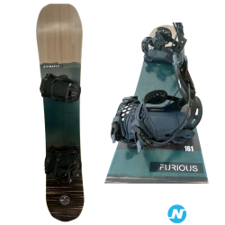 Snowboard FIREFLY 161 avec fixation Flow Fenix