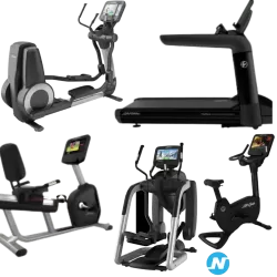 PACK STUDIO LIFE FITNESS PLATINIUM DISCOVER 3 RECONDITIONNE GARANTIE 2 ANS