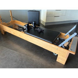 Balanced Body Pilates Classic Reformer with Revo 14" footbar for sale