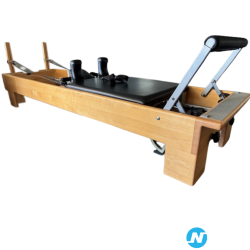 Balanced Body Pilates Classic Reformer with Revo 14" footbar for sale