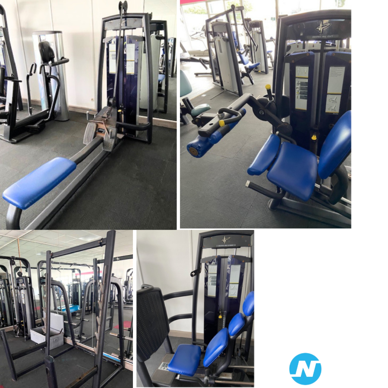 Lot Musculation Pulse Fitness Professionnel Complet