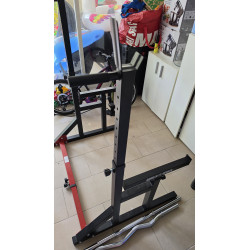 Rack à squat et developpé-couché réglable