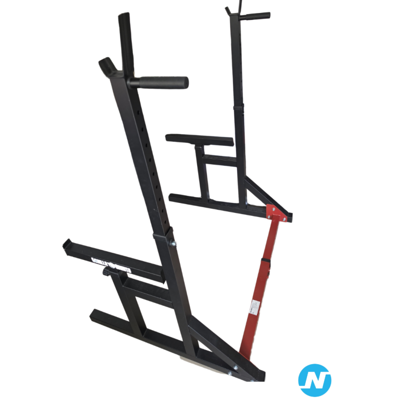 Rack à squat et developpé-couché réglable