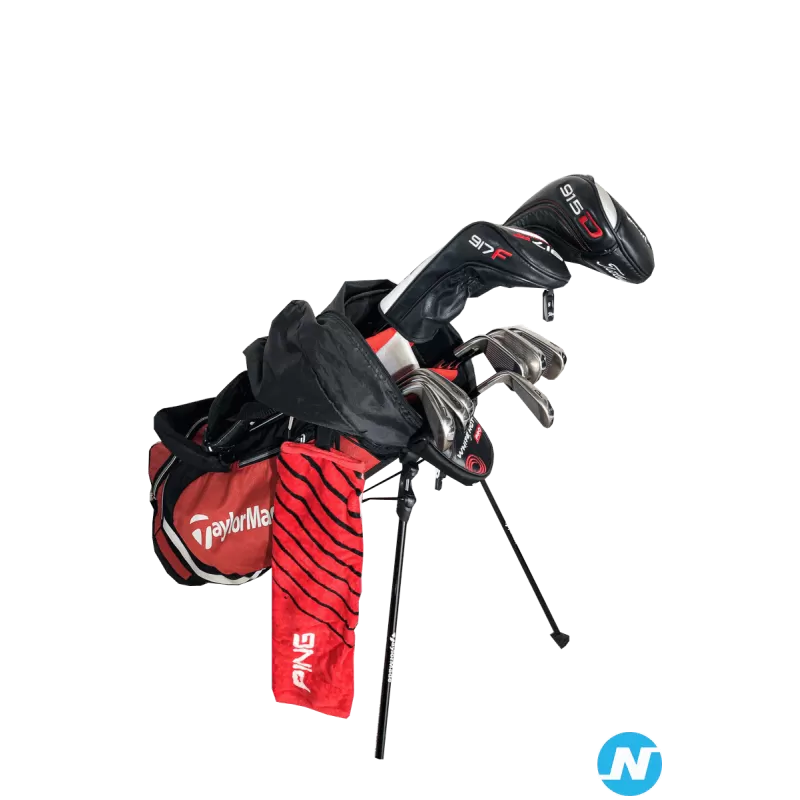 Clubs et sac de golf