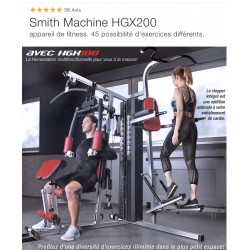 SMITH MACHINE SPORTSTECH complète + protection sol offert