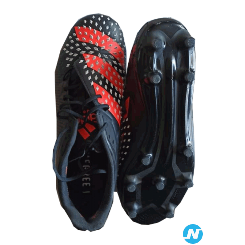 Adidas Predator Malice FG noir – T42 2/3 - Chaussure de rugby