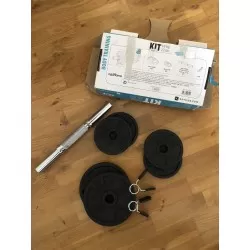 Kit haltère musculation 10kg