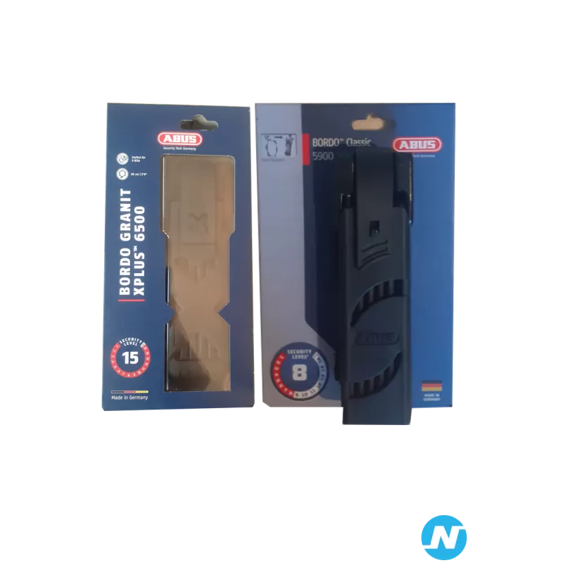 Lot Antivols de Vélo ABUS, sécurité 8 et 15