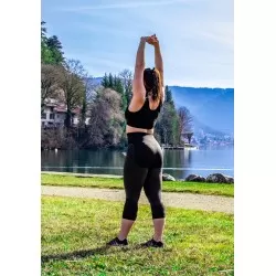 Lot de 891 Leggings Athéna noir/gris (vente à l'unité ou en lot réduit possible)