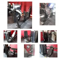LOT DE MATERIEL DE FITNESS ET MUSCULATION MATRIX