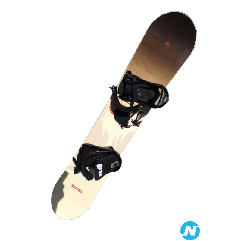 Distant R put forward snowboard trans