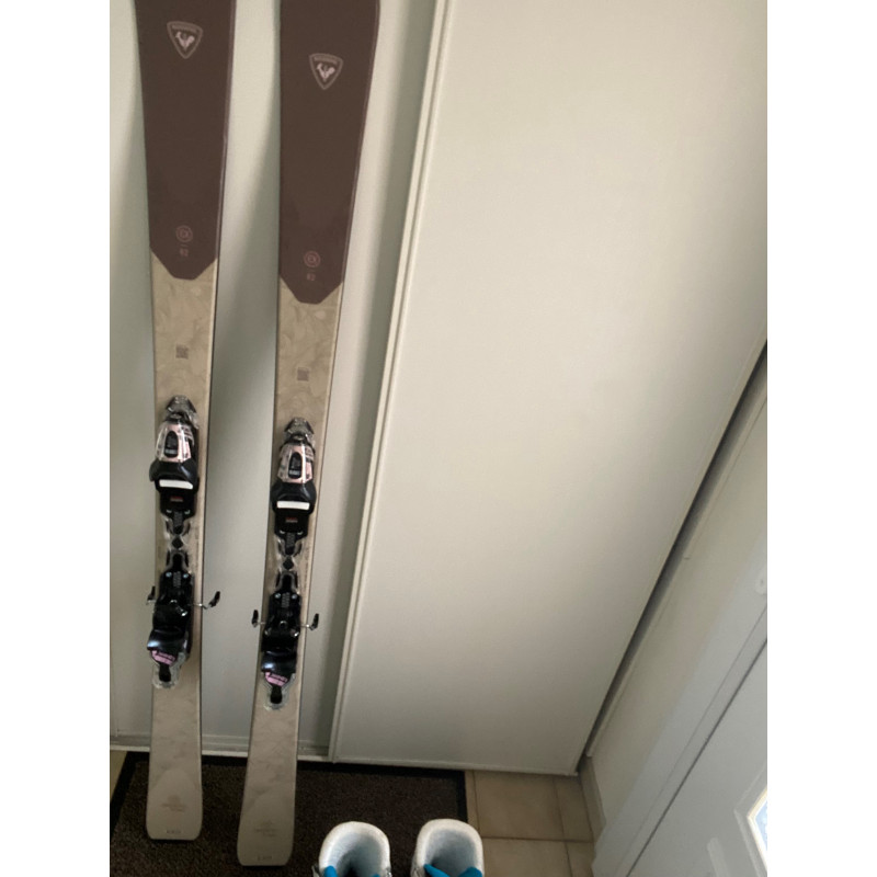 Ski Alpins Goodschi Belua + Fixations – Homme – 161-170 Cm – Piste Loisir