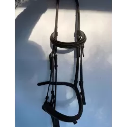 Filet cheval en cuir marron PLS