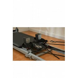 Machine Pilates Reformer pliable