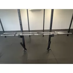Barre olympique de musculation chromée 20kg